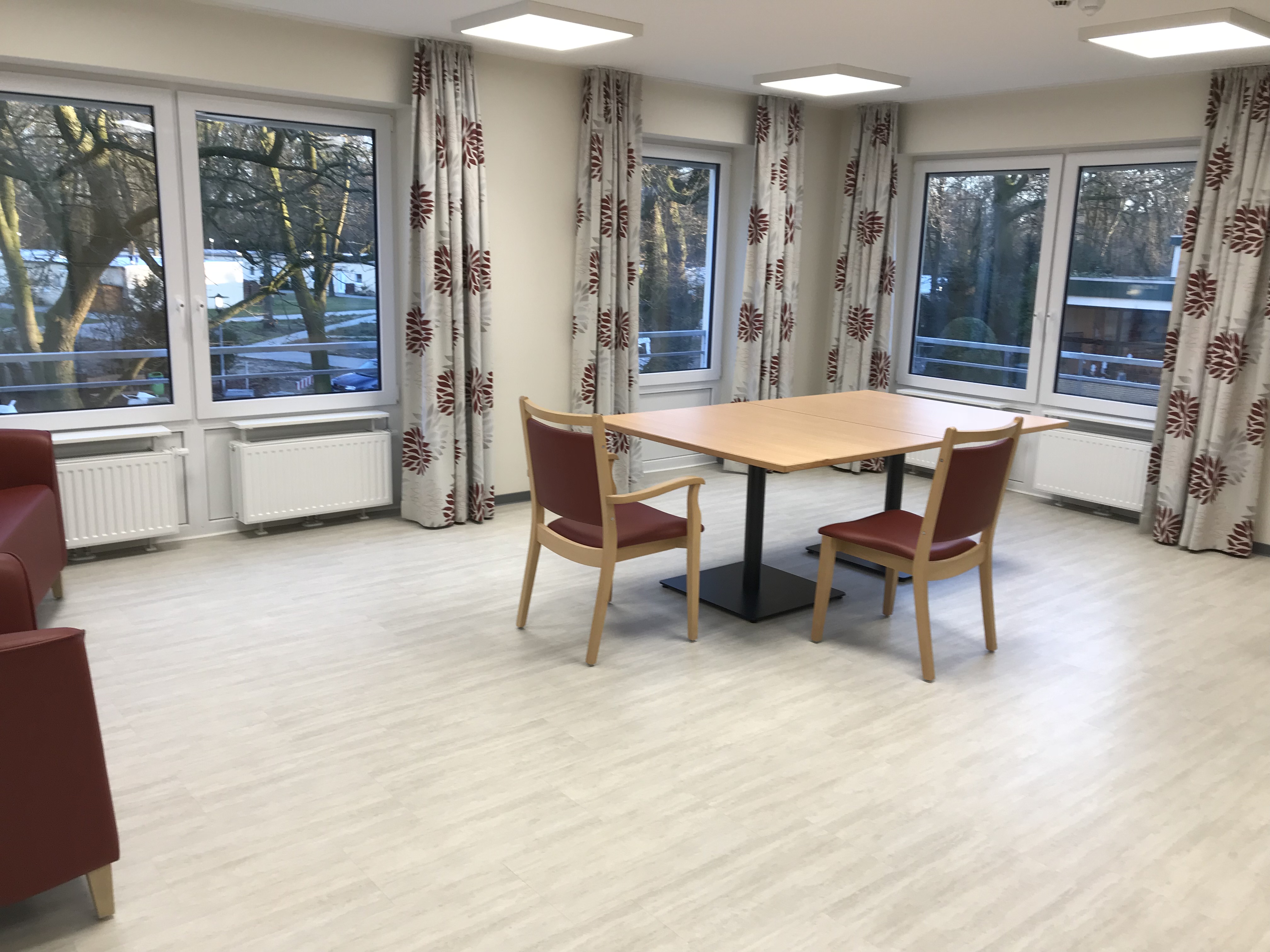 Essbereich im Neuanbau